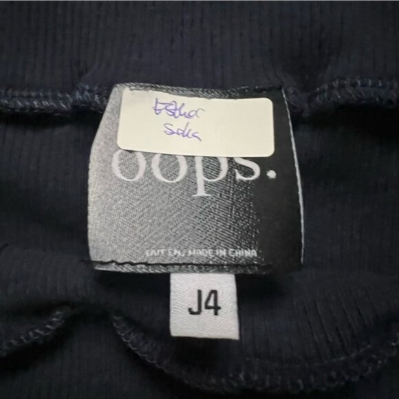 Navy Blue Ribbed 94% Cotton A-Line High-Waist Maxi Stretch Casual Modest Skirt S - Picture 13 of 16